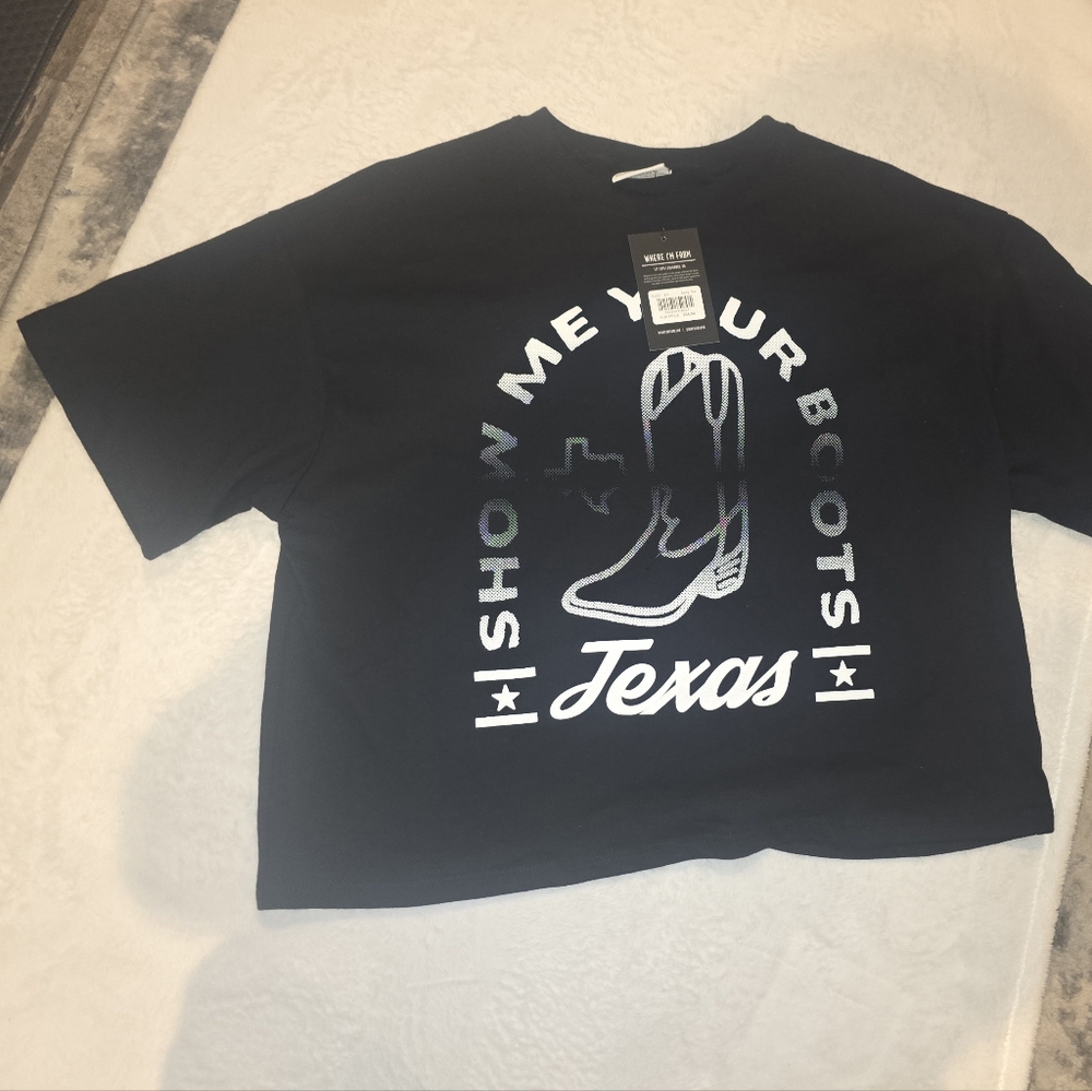 WOMENS GRAPHIS CROP TOP